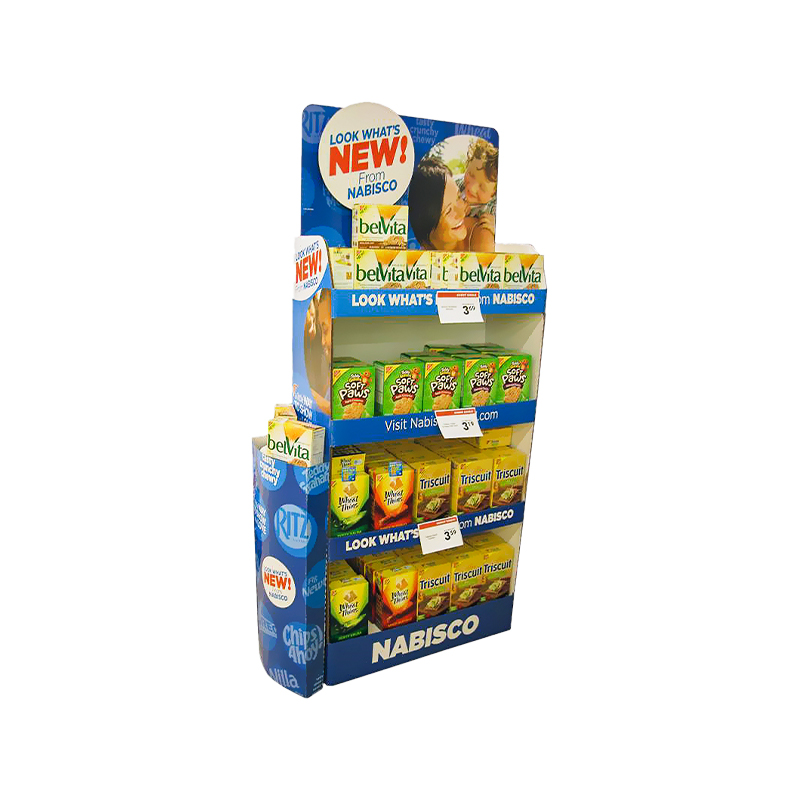 Impressão offset de alta qualidade Stand com lanches